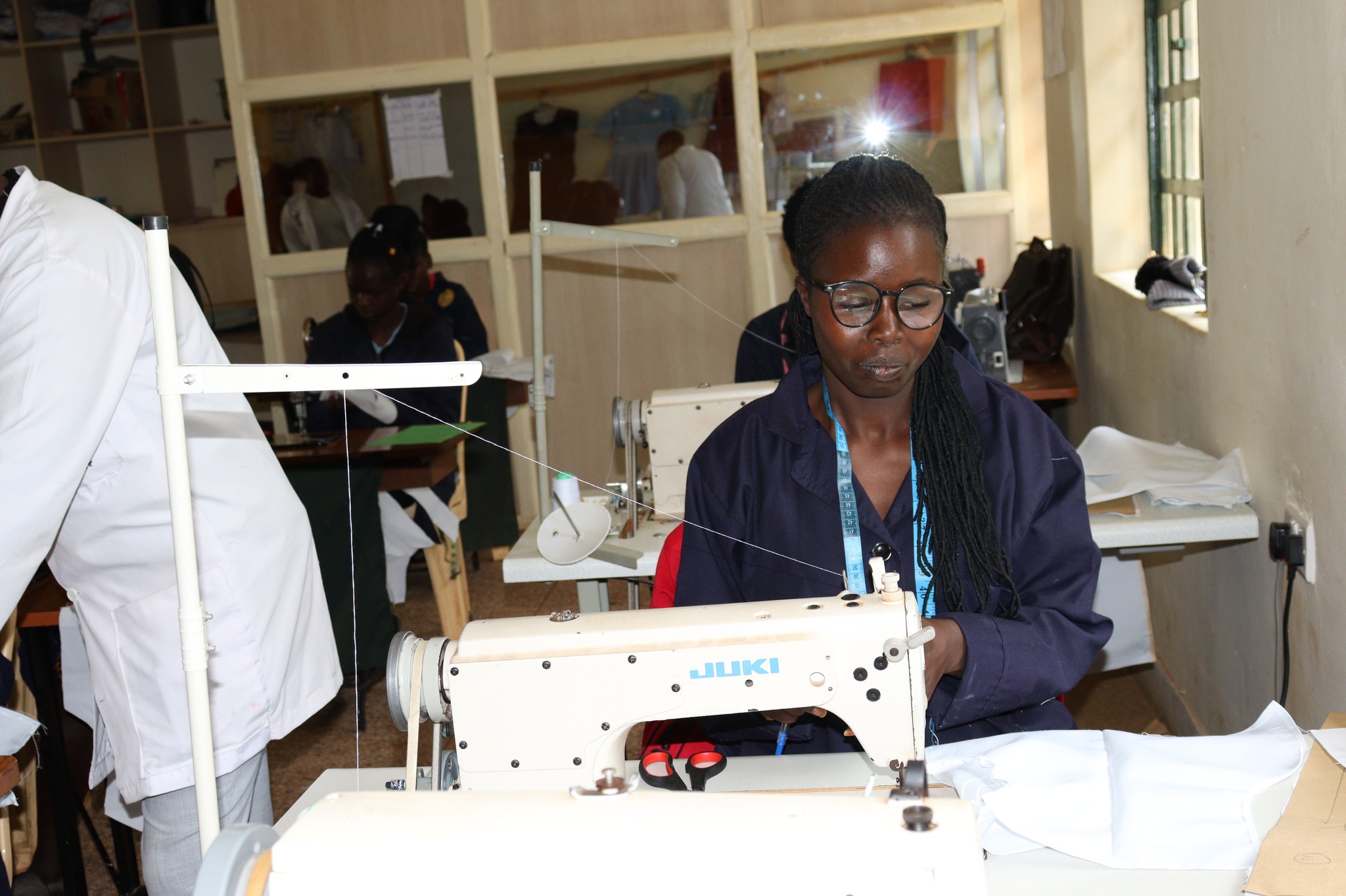 Dressmaking and machine operation